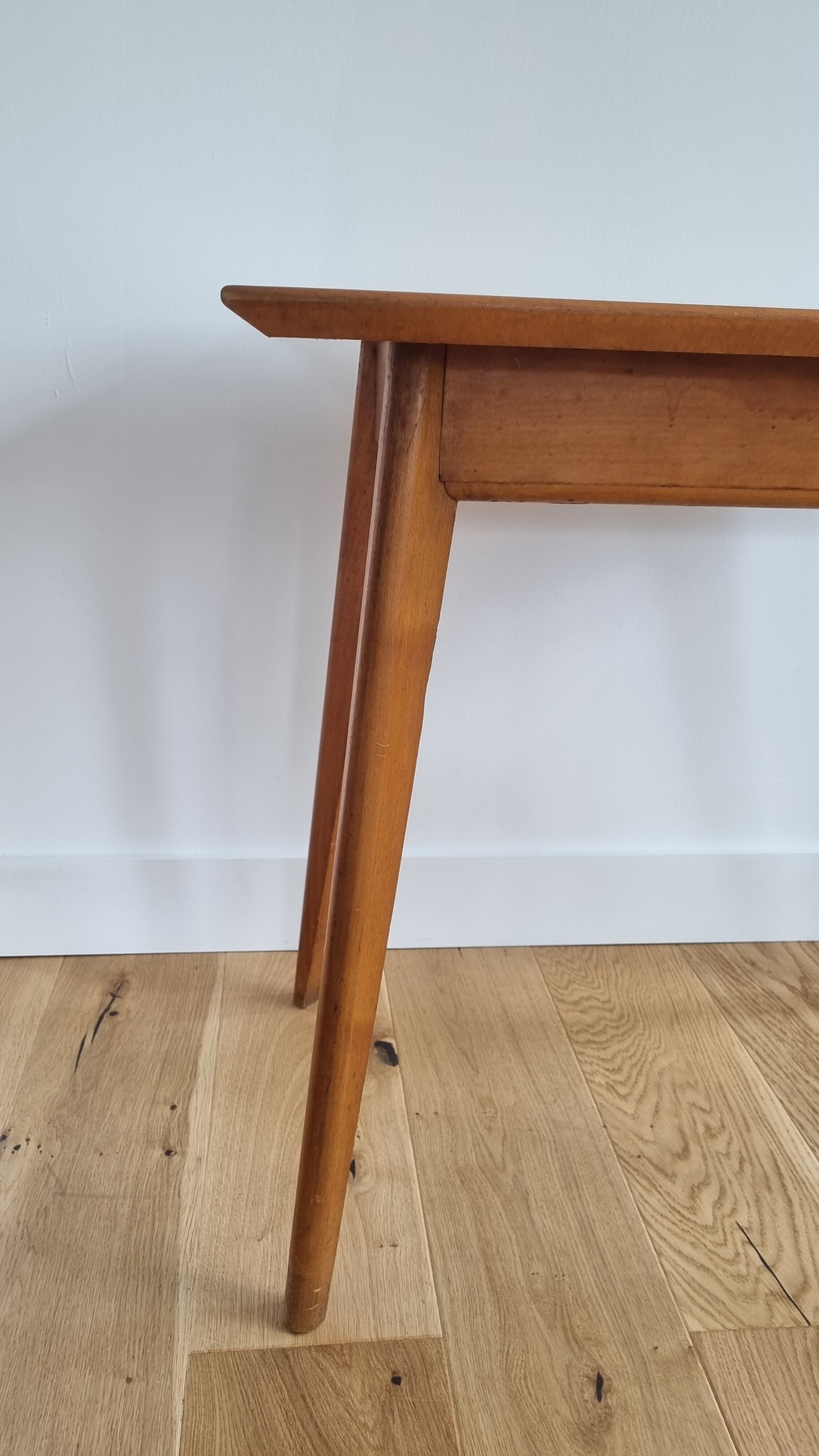 Vintage compass foot desk