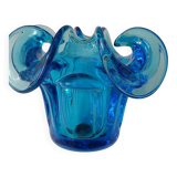 Murano blue pocket emptier