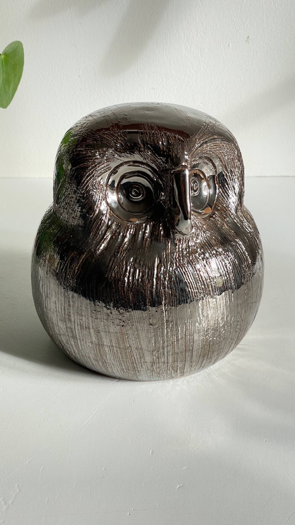 Owl Ceramic by Aldo LONDI