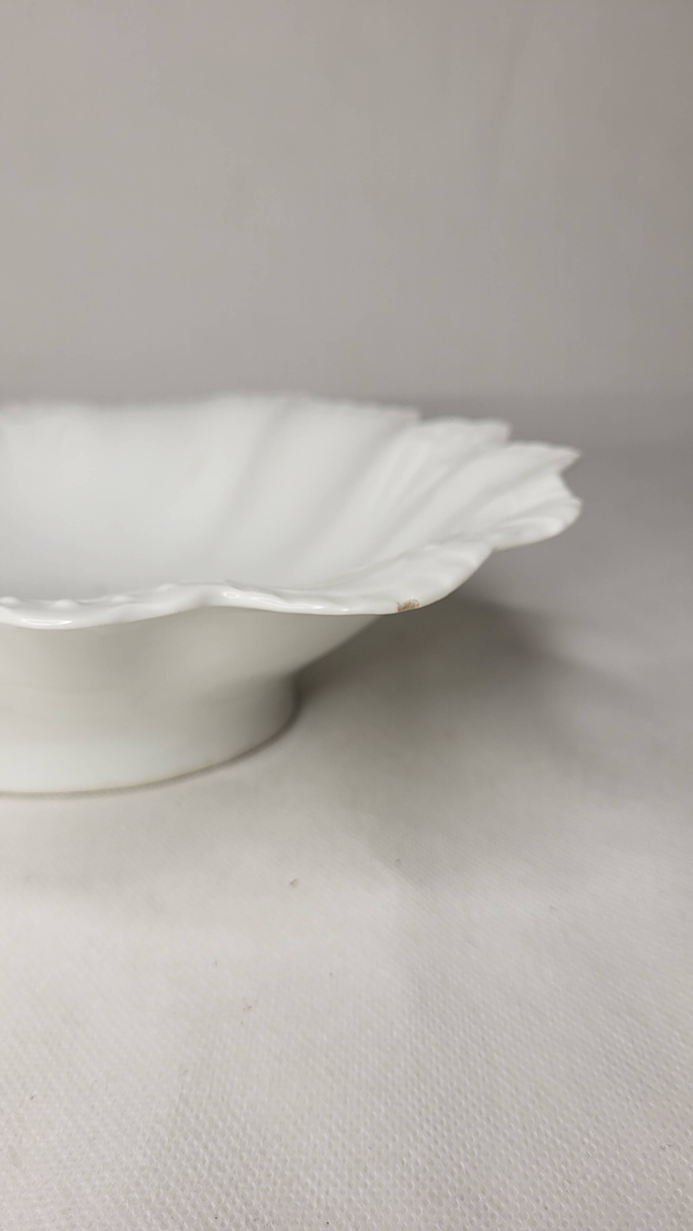 Limoges porcelain dish / basket 19th century