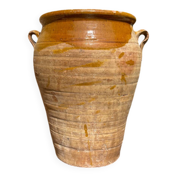 Jarre poterie en terre cuite ancienne