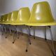 Dsx olive green chair by Charles & Ray Eames for Herman Miller edition mobilier international 1971