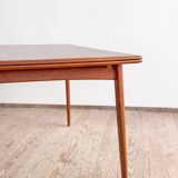 Table à manger danoise Mid-Century Modern en teck, Danemark, années 1960