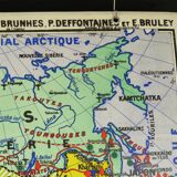 Old school map Asia No.22 - Jean Brunhes collection