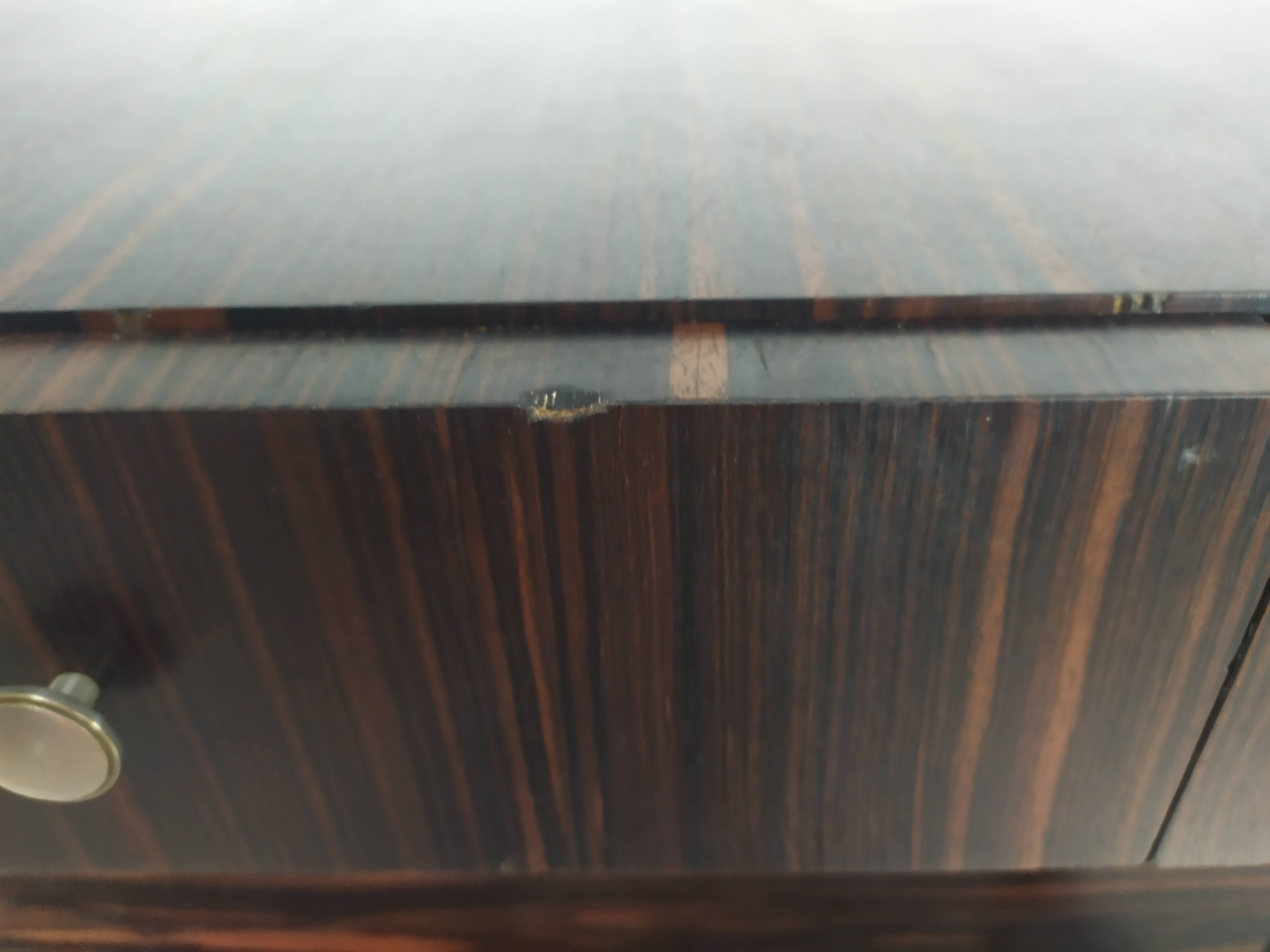 Console art déco Macassar