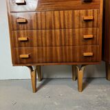 Bedside table by Franistek Mezulanik Czechoslovakia