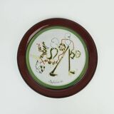 Unique gilbert portanier ceramic wall plate art ceramic signed portanier 80 vallauris
