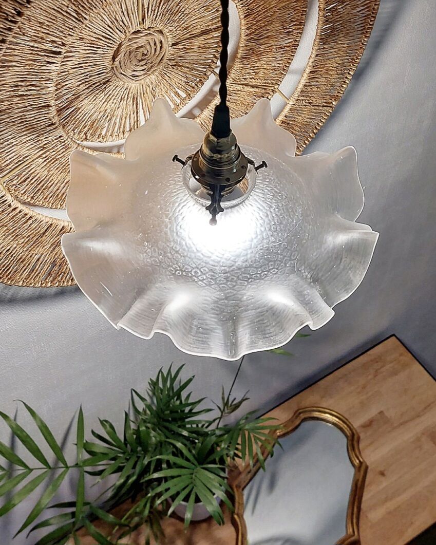 Suspension ombrelle vintage