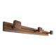VINTAGE Geometric Solid Oak COAT RACK