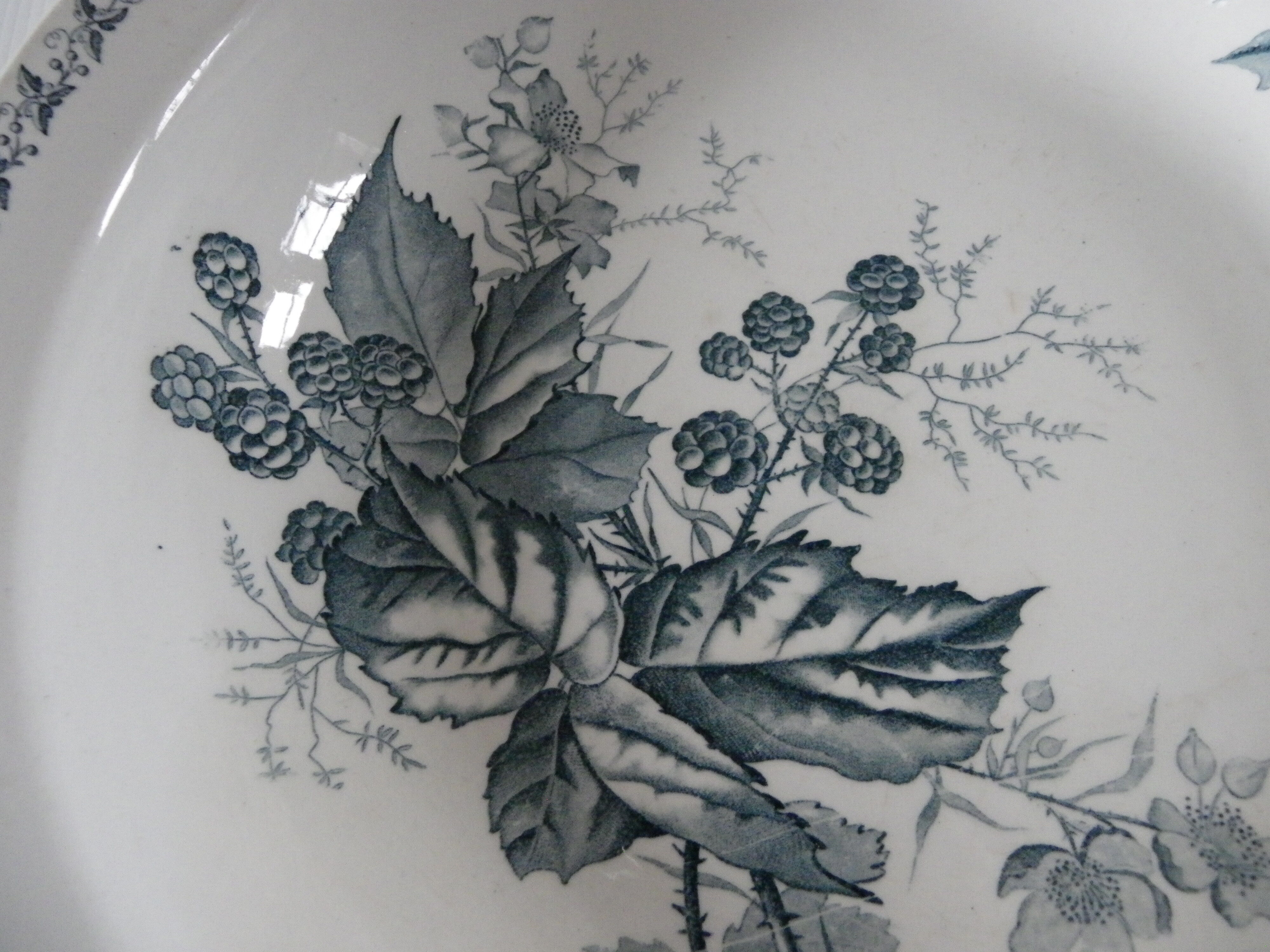 Hollow ceramic dish from badonviller tf model mure