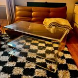 1970s Plexiglass coffee table