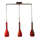 Luciano Vistosi Murano glass wall suspension from the 1980s.