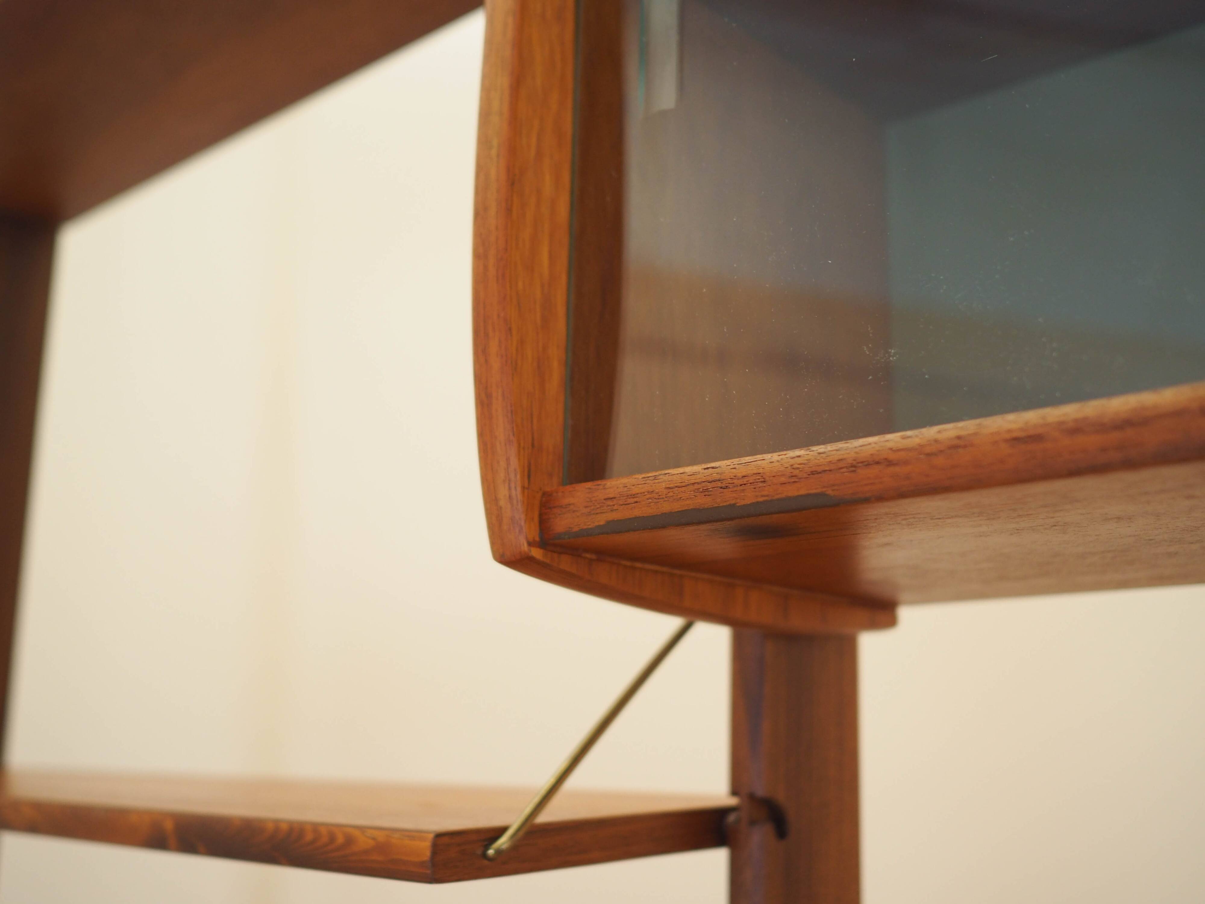 Teak modular shelving unit, Norwegian design, 1960s, manufactured by Blindh