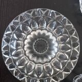 Set of three vintage glass ashtrays