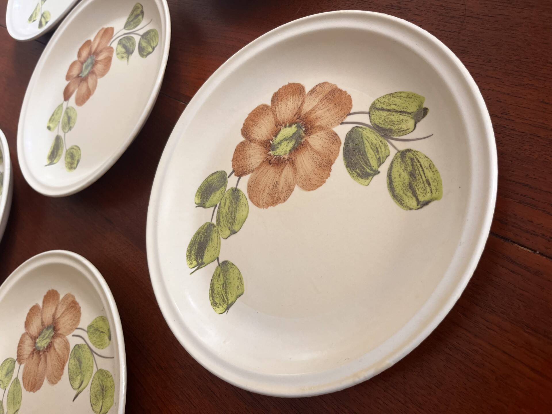 6 plates from the Ateliers d’Art du Revernay France