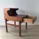 Swedish mid century teak night tables