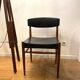 Chaise scandinave année 60 pied fuselé