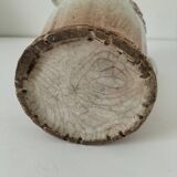 Moulded slip pitcher - late 19th century - Floral decoration in relief