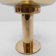 Hans-Agne Jakobsson Claudia Scandinavian Candle Holder Honey Yellow L10227 1960
