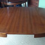 Table teak 2 extensions "furniture TV Paris"