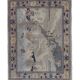 Tapis turc vintage fait main