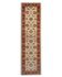 Traditional Runner Rug Handknotted Carpet Cream Area Red Afghan Rug Home De