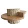 Table basse ronde en pierre Macton par Magnussen Ponte