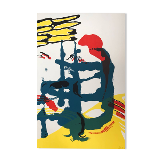 François ARNAL 1924-2012. Sun on the Cold, 1985. Lithograph.