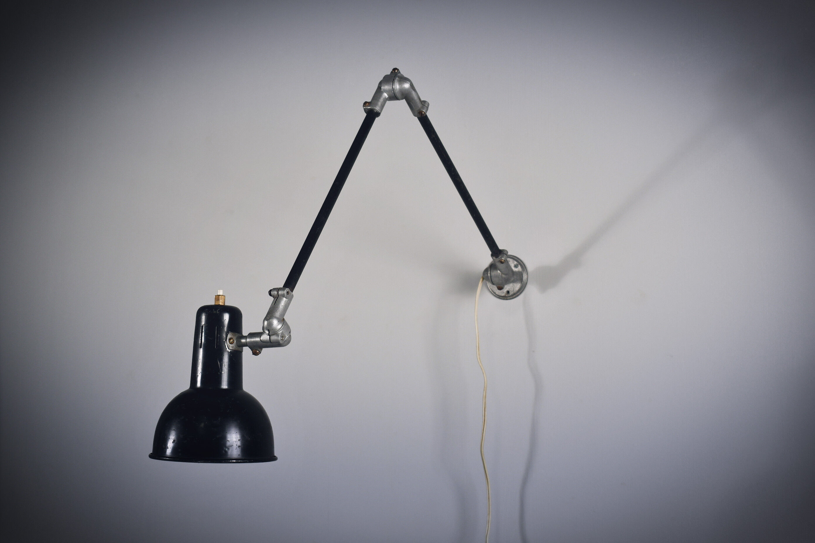 Lampe d'architecte vintage Rijo Danemark 1950s