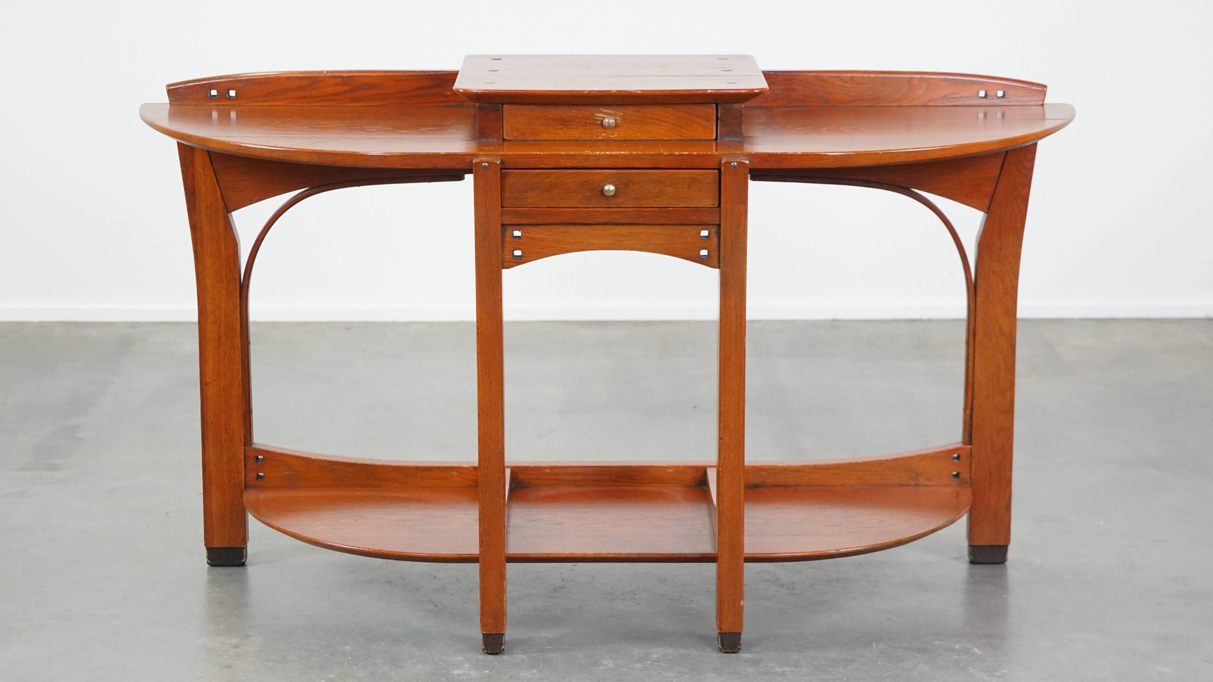Jugendstil, Art Nouveau hallway cabinet/side table by Schuitema