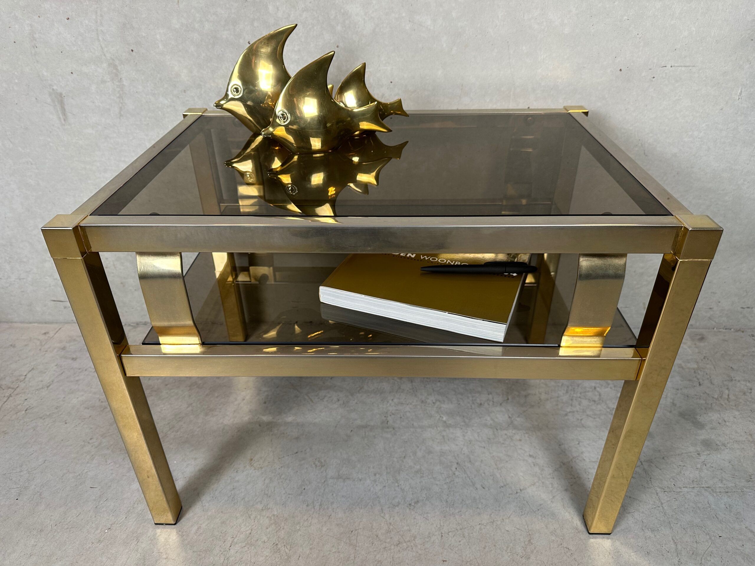 2 tables d'appoint Hollywood Regency