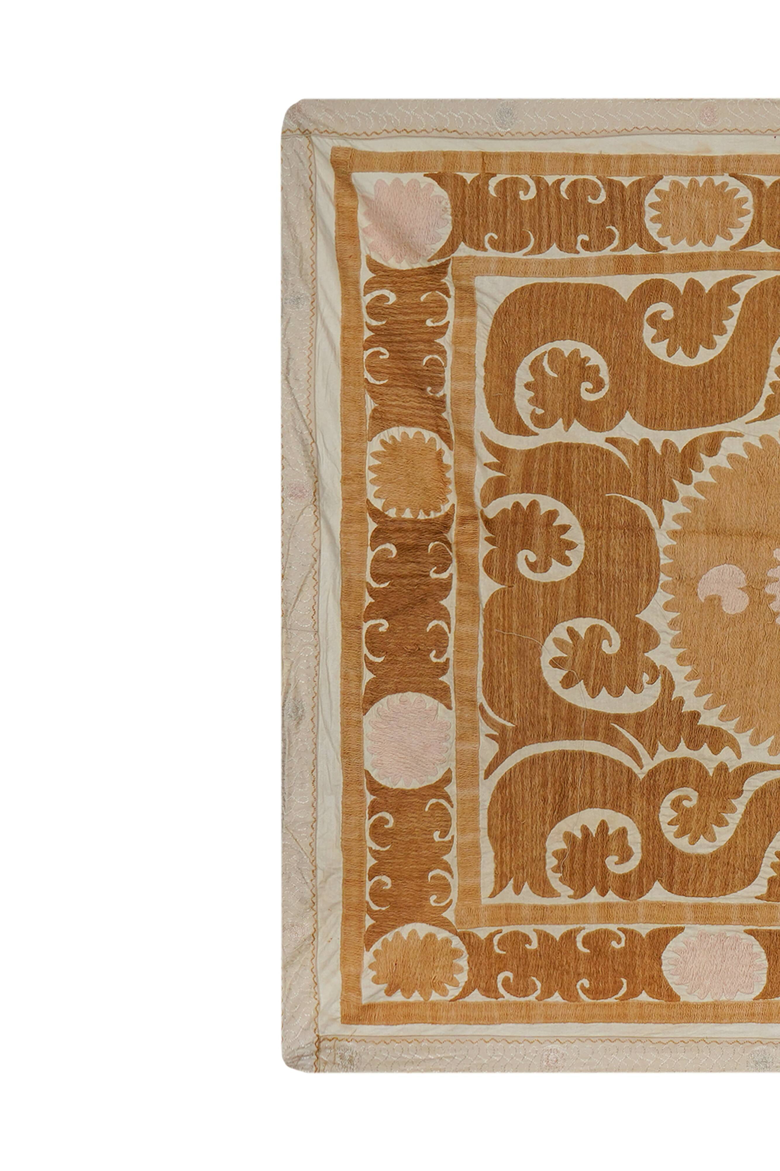 Vintage Turkish hand-knotted rug 125x151 cm