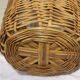 Basket has handles, braided vintage