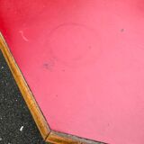 Old octagonal bistro table