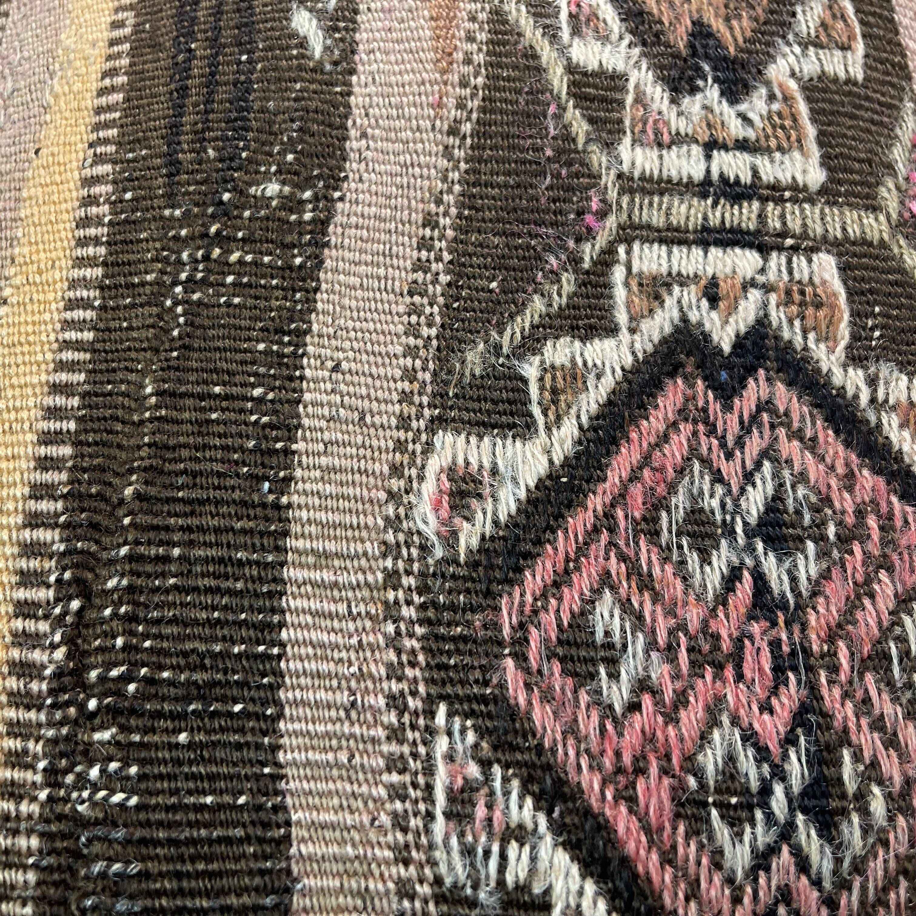 Vintage turkish handmade kilim cushion cover