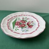 Decorative collection plate earthenware Est France St Clément