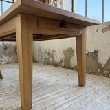 Solid oak farmhouse table 180/270 cm + extensions