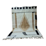 Large Berber Beni Ouarain Rug 300x200cm - Graphic & Chic Design