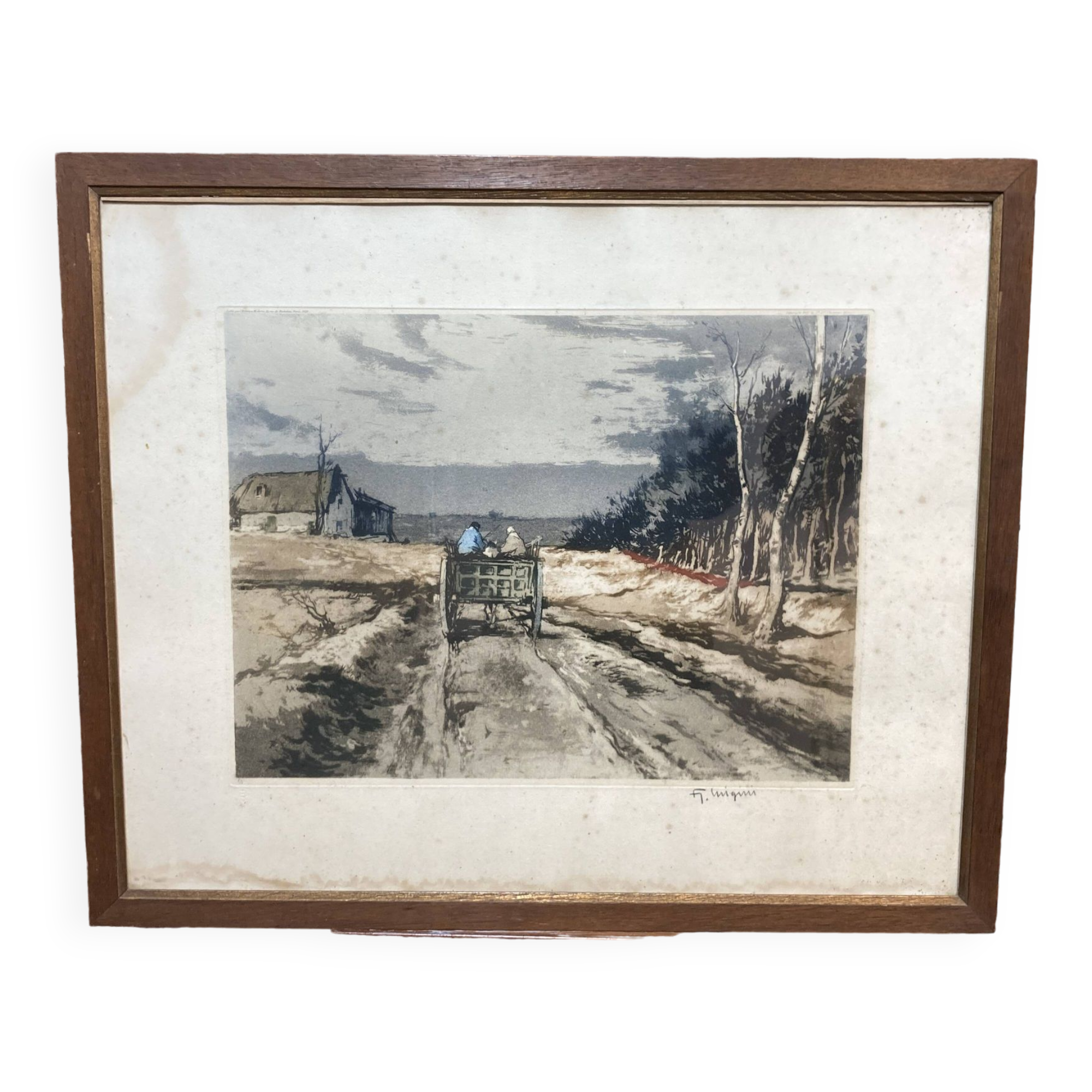 Reproduction of a 1925 F.Migini print.