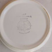 Lot de 2 sous verre en céramique Vintage