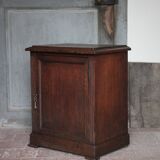Wooden cabinet with 1 door, jam cabinet, storage unit.