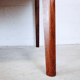 Extendable dining table in rosewood