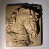 Moulding of the Louvre - Bas relief - Profile - Horse's head