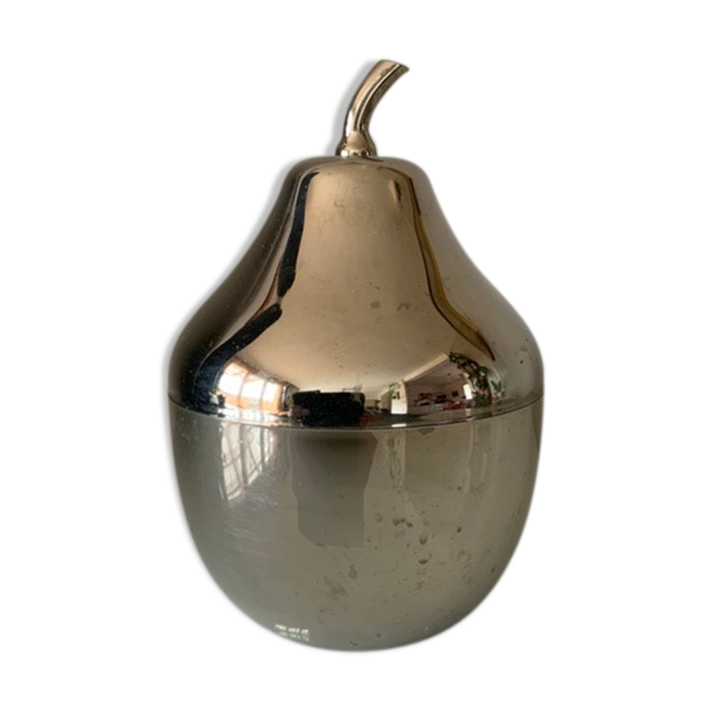 Pear has Freddotherm vintage silver ice cubes