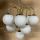 Midcentury chandelier made by Kamenicky Senov, designed by Jaroslav Bejvl 1960s