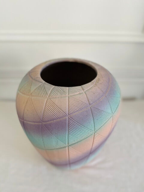 Handmade ceramic vase