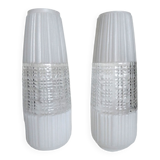 Set of two lamp glasses