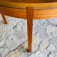 Extendable dining table in teak, butterfly extension by Van Pelt circa 1960.