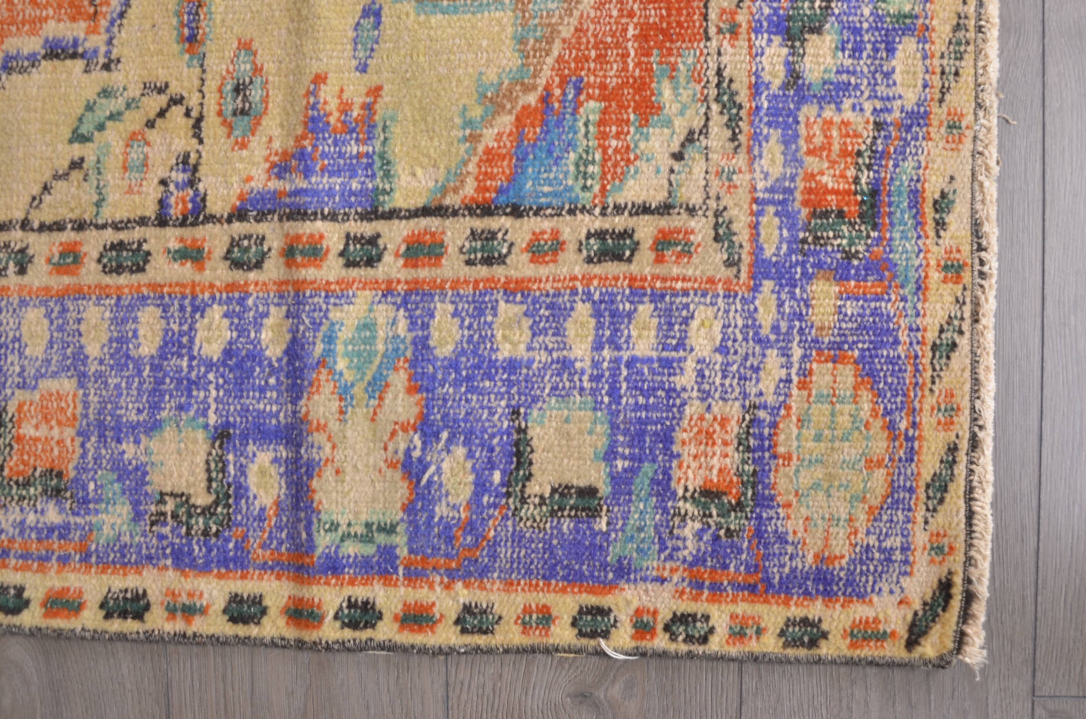 Handmade Bohemian Oushak Rug sku 2301