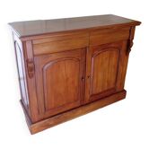 Rare buffet acajou 2 portes-2 tiroirs - Style anglais - Buffet d'appui -Kareen Mausfield